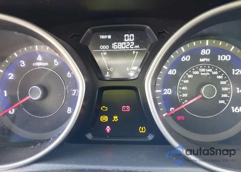 2013 Hyundai Elantra Gls из США, поврежденный, VIN 5NPDH4AE3DH396297